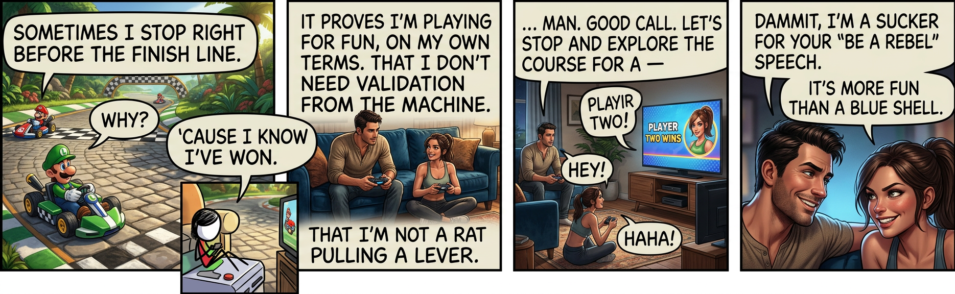 The question with Lucy and the football was always whether, on some level, she believed the things she said.