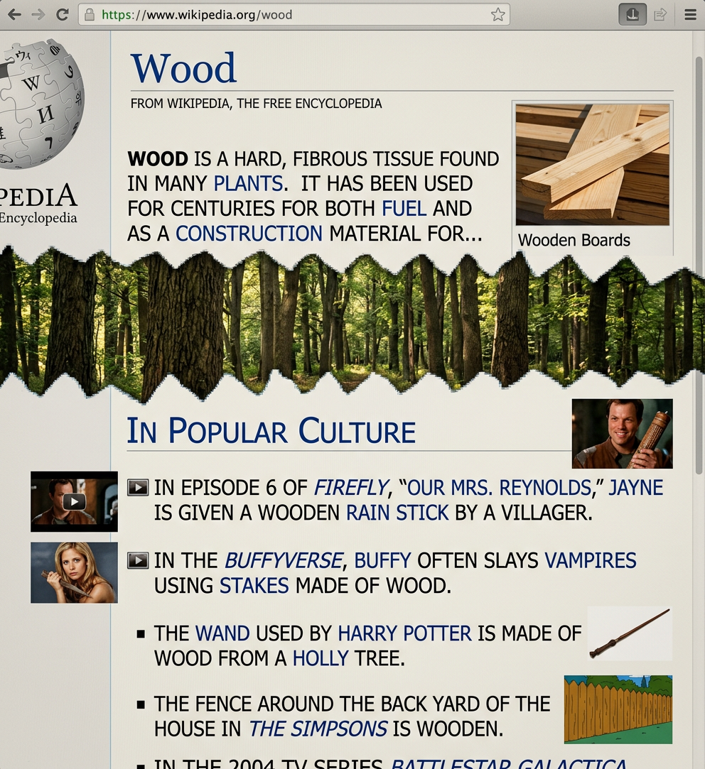 Someday the 'in popular culture' section will have its own article with an 'in popular culture' section.  It will reference this title-text referencing it, and the blogosphere will implode.