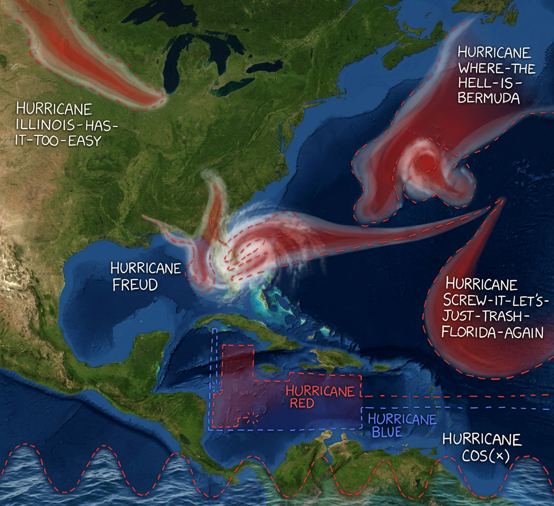 I'd like to see more damage assessments for hurricanes hitting New York and flooding Manhattan -- something like the 1938 Long Island Express, but aimed a bit more to the west.  It's just a matter of time.