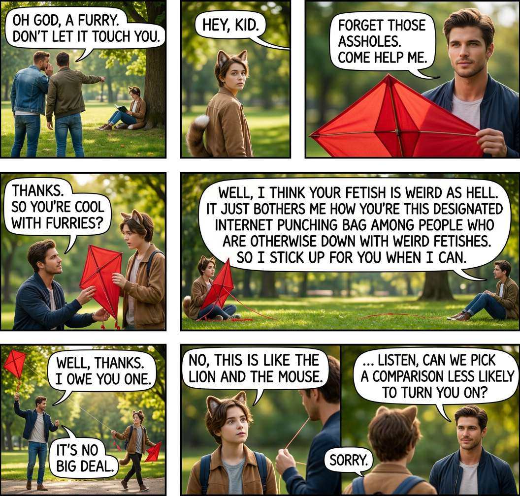 Hey, are you friends with any hamsters?  This kite needs a passenger.