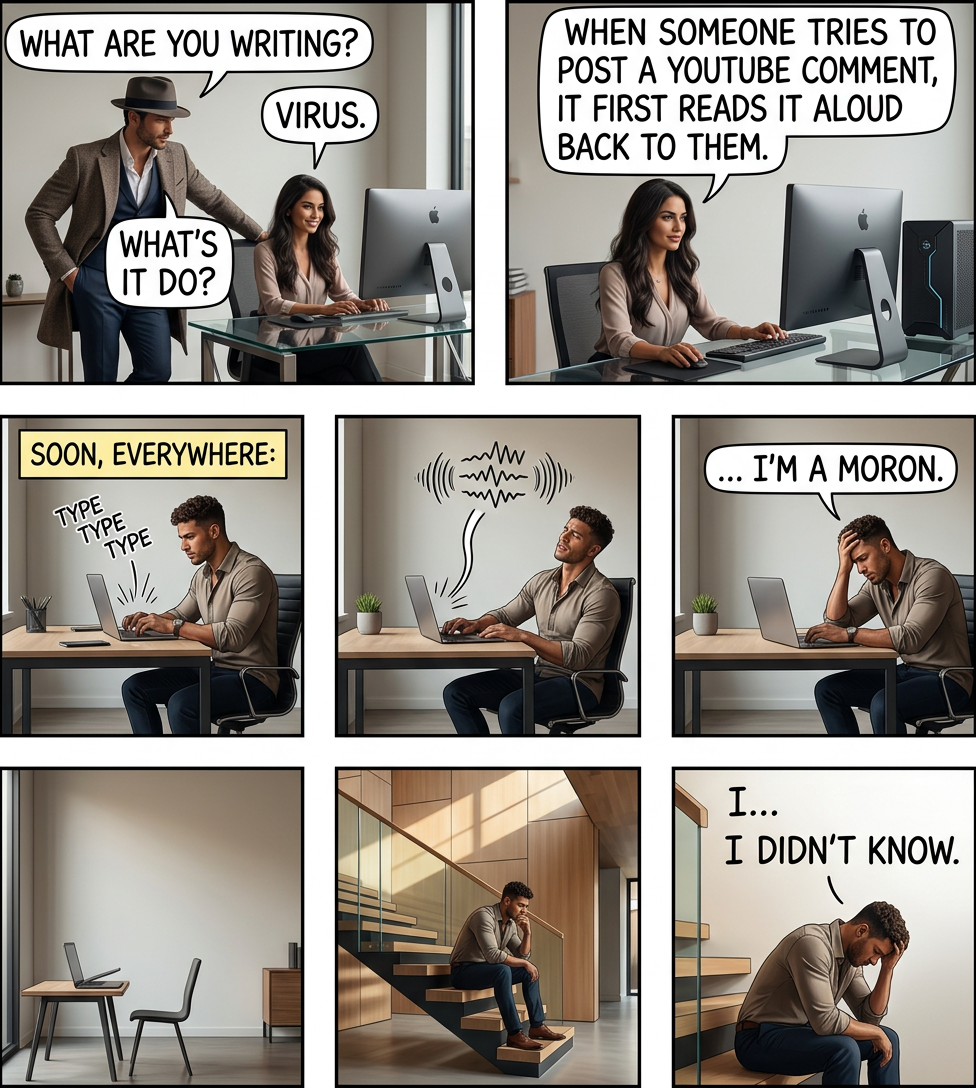 Man, I just wanted to know how babby was formed.