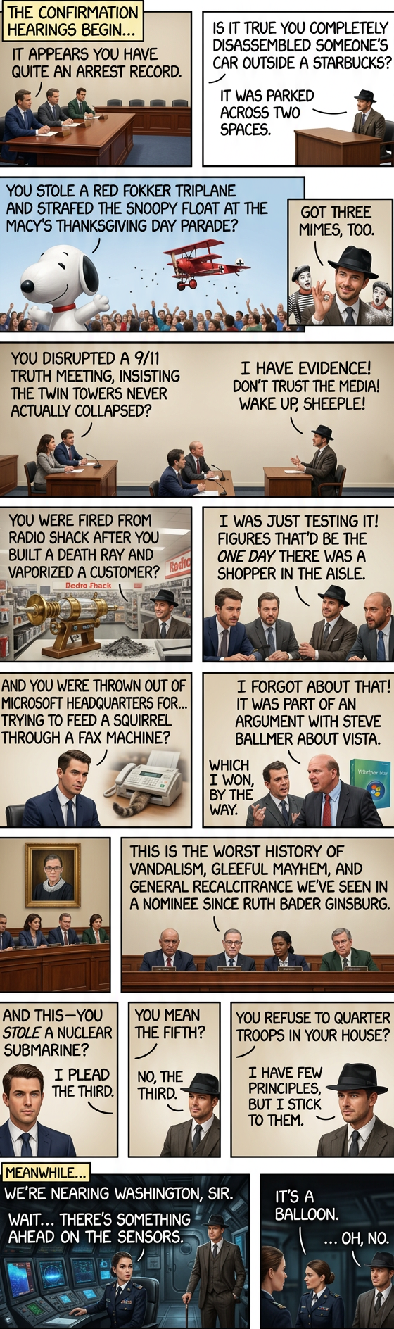 He actually installed each piece in a different car in the lot, then built a new car in the spot from the displaced pieces.  It's a confusing maneuver known as the auto-troll shuffle.