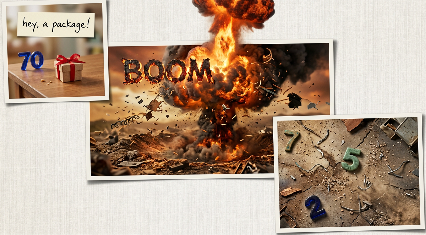 Blown into prime factors