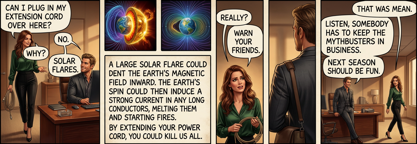 The MythBusters need to tackle whether a black hole from the LHC could REALLY destroy the world.