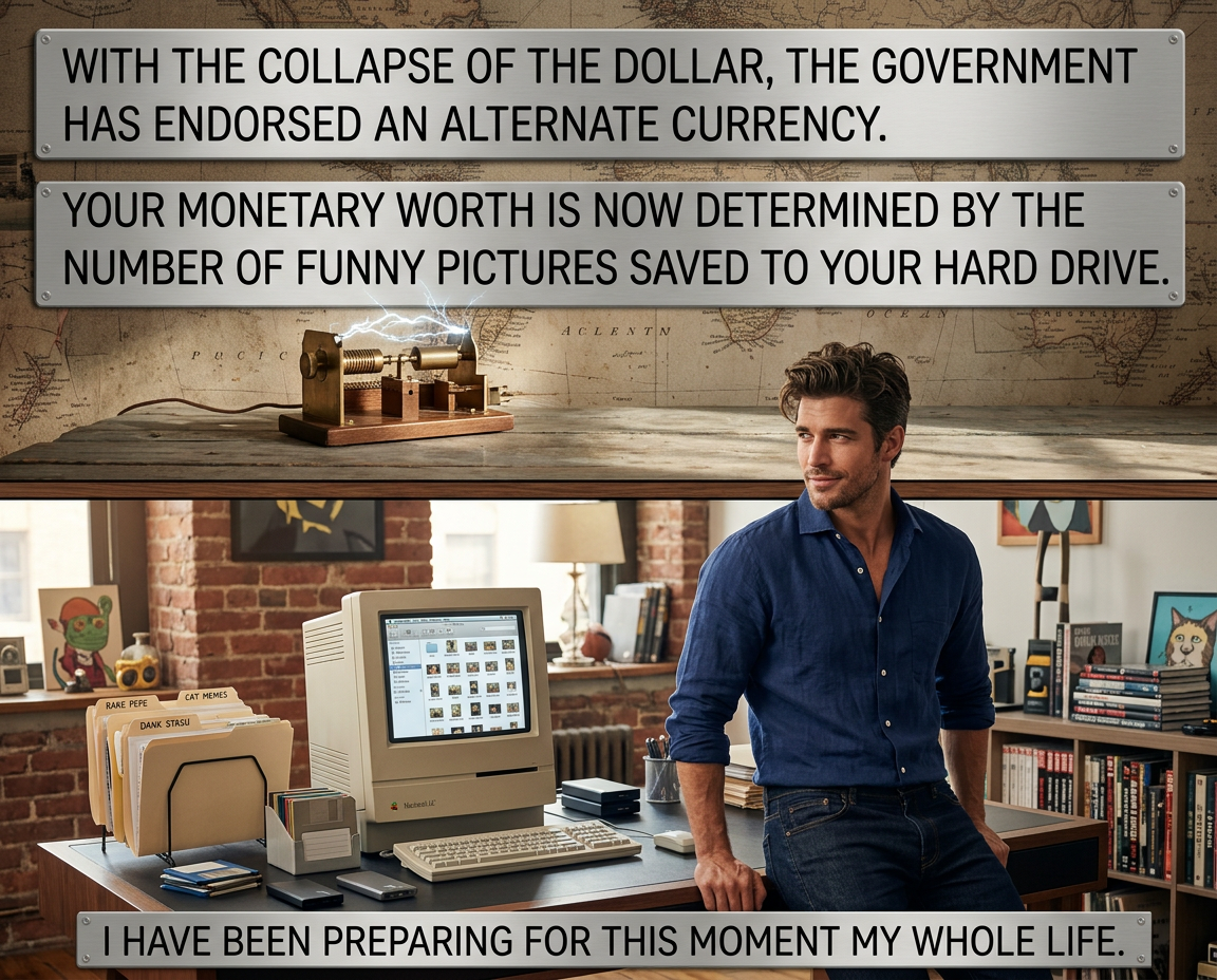 For the first time ever, the phrase 'I'd like to thank everyone at 4chan for making me successful and happy' is uttered.