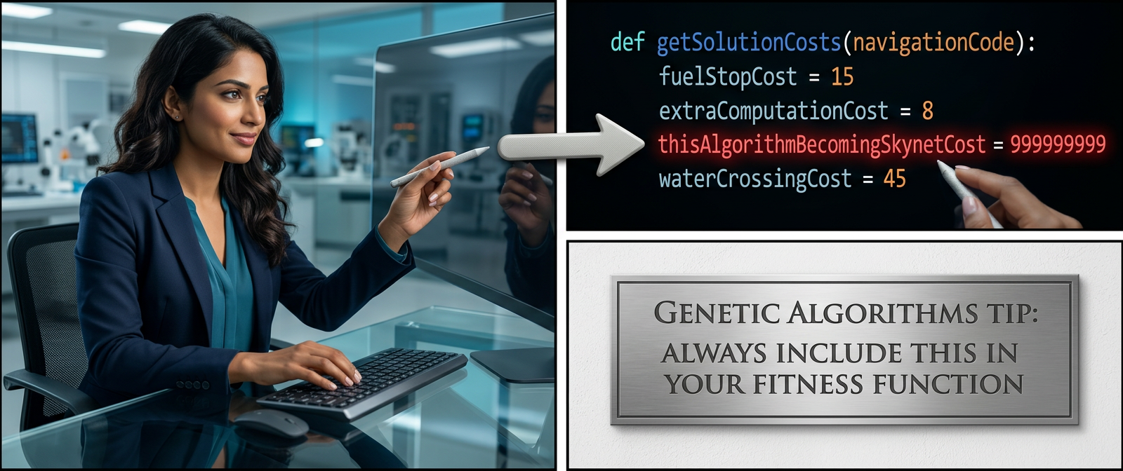Just make sure you don't have it maximize instead of minimize.