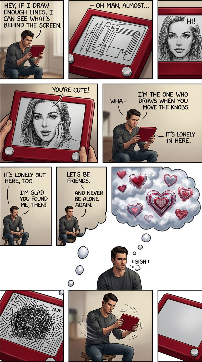 Surrounded by boring mysteries.