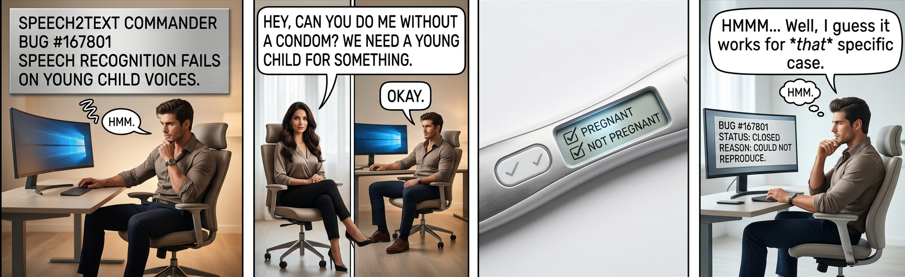 Can't and shouldn't.