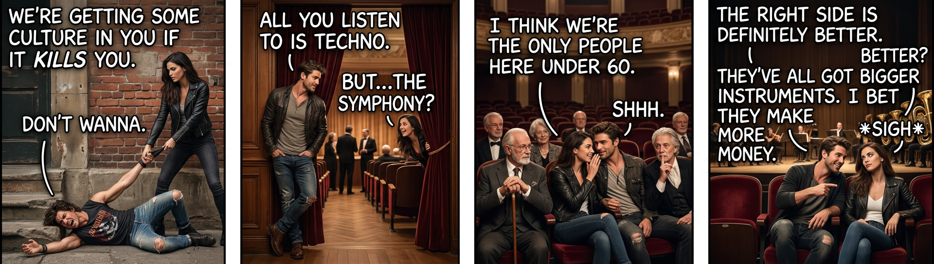 It can't be very MUCH money ... they apparently can't even afford a sampler.  I mean, with a little remixing, some of this could be kinda good!