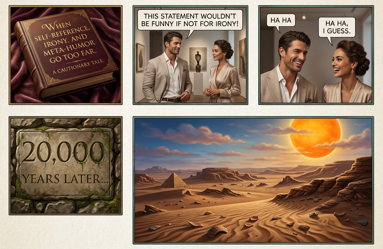 It's commonly known that too much perspective can be a downer.