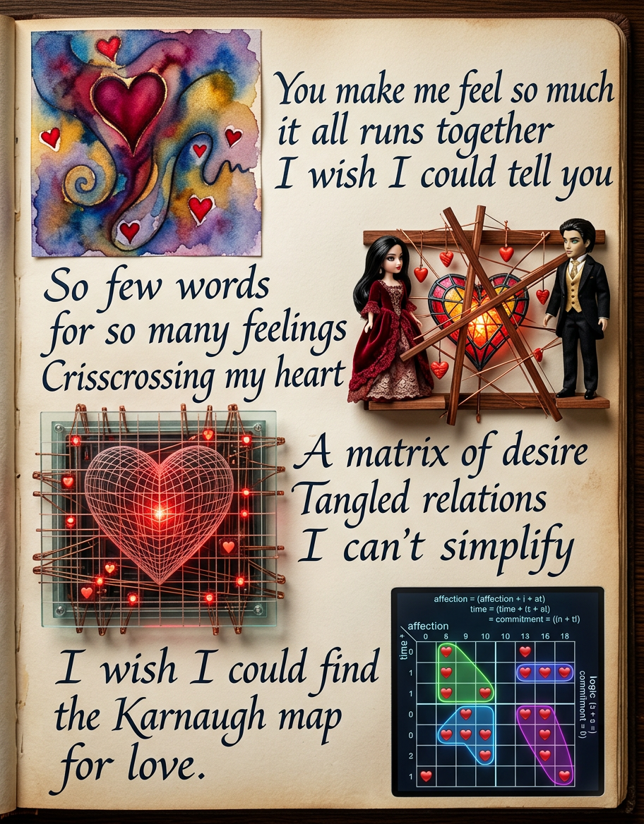 Love and circuit analysis, hand in hand at last.