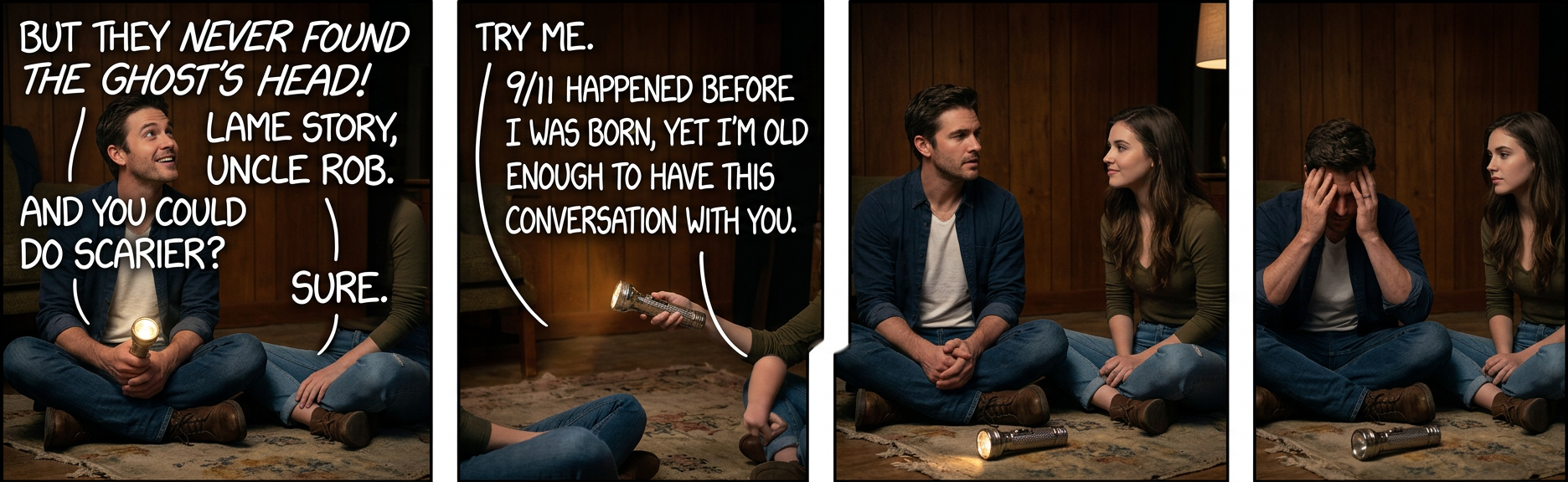 I'm teaching every 8-year-old relative to say this, and every 14-year-old to do the same thing with Toy Story.  Also, Pokemon hit the US over a decade ago and kids born after Aladdin came out will turn 18 next year.