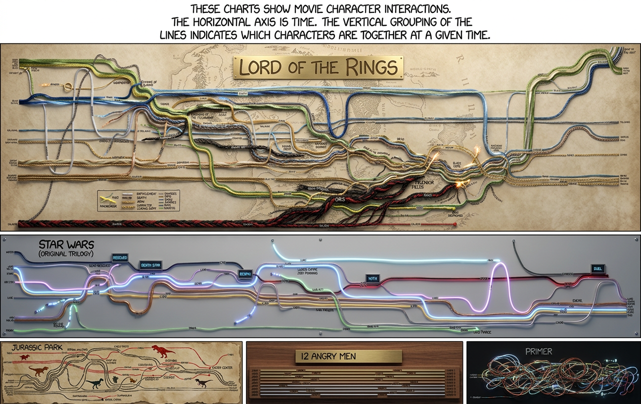 In the LotR map, up and down correspond LOOSELY to northwest and southeast respectively.
