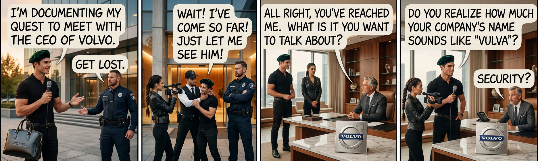 Hey, let go! We were all thinking it! Someone had to speak truth to power!