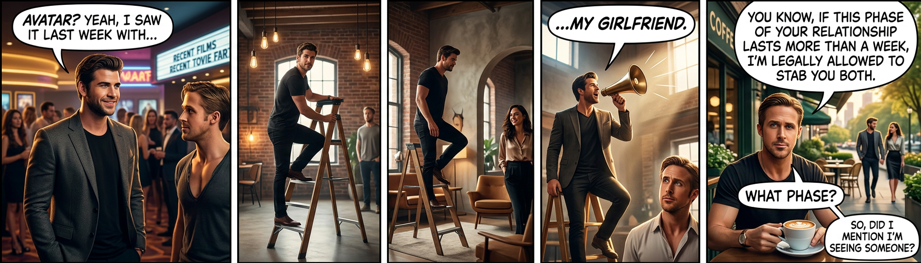 The most brutal way I've ever seen someone handle this was 'Oh, you have a girlfriend. Are you going to get married?'  'I, uh, don't know--' 'Well, do you love her?' '...' 'Anyway, what were you saying about the movie?'