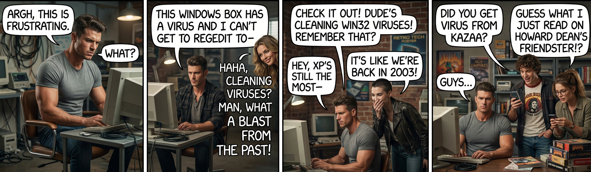 He says this is the year of Linux on the desktop! The world of Windows will fade any moment now!