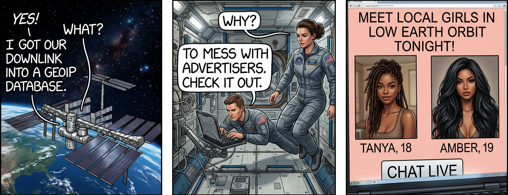 'Meet hot young singles in your mom's basement today'? Man, screw you, GeoIP.