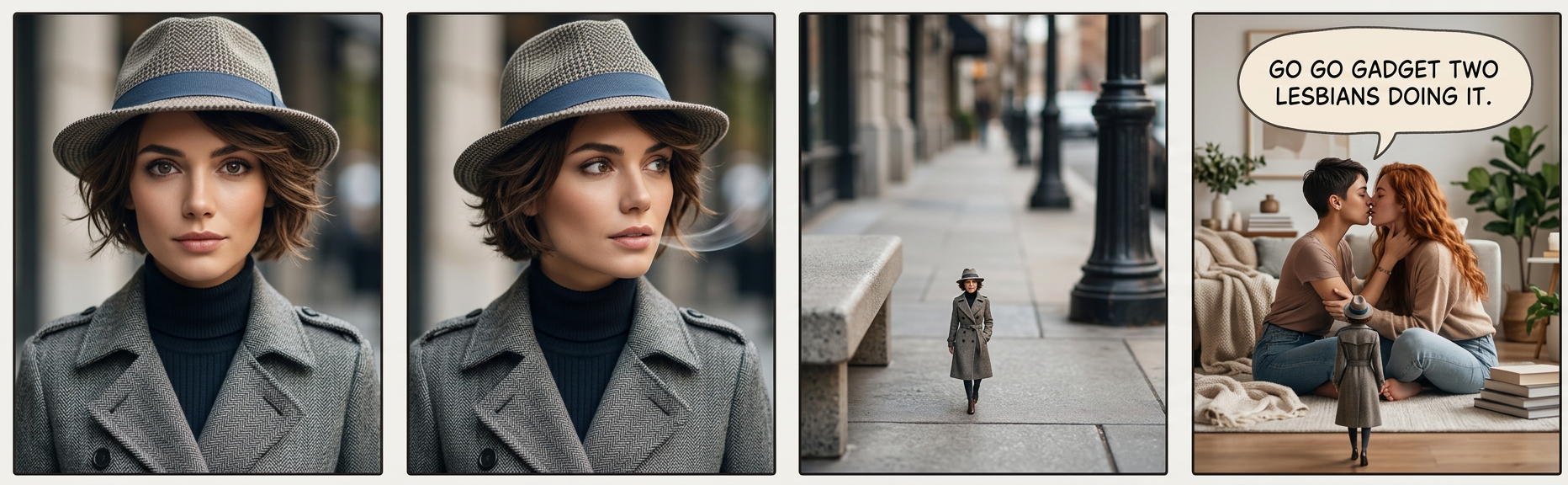 ... go go gadget video camera.  Go go gadget cup.