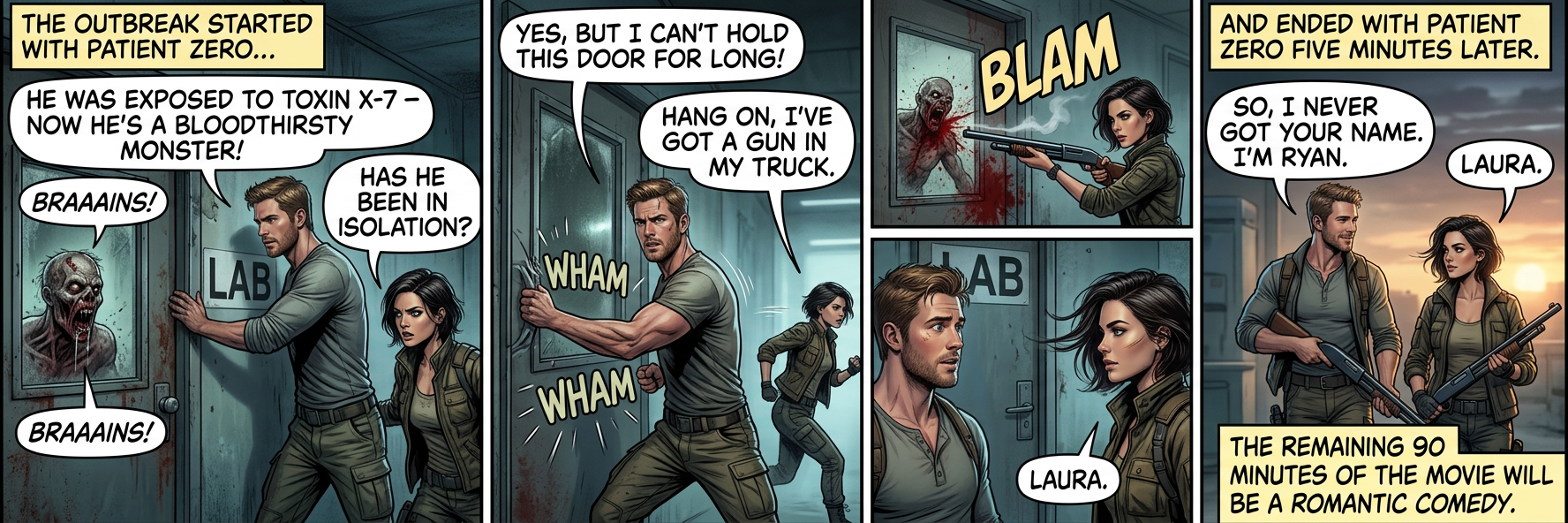 Let's get dinner after we promptly destroy all the X-7 we've manufactured.