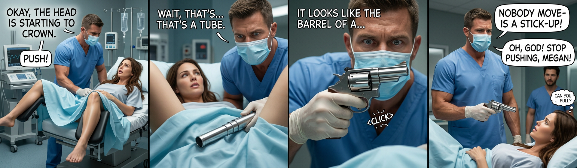 All those GTA marathons during the pregnancy were a bad idea.