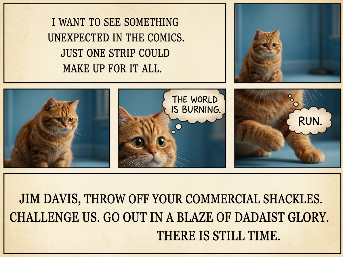 The use of the 'Garfield' character for the purposes of this parody qualifies as fair use under the Copyright Act of 1976, 17 U.S.C. sec. 107.  See Campbell v. Acuff-Rose Music (92-1292), 510 U.S. 569