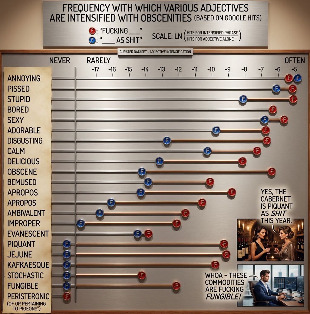 'Fucking ineffable' sounds like someone remembering how to do self-censorship halfway through a phrase.