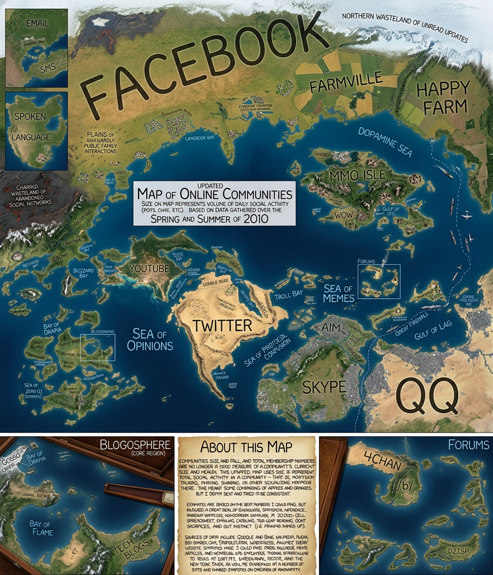 Best trivia I learned while working on this: 'Man, Farmville is so huge! Do you realize it's the second-biggest browser-based social-networking-centered farming game in the WORLD?' Then you wait for the listener to do a double-take.