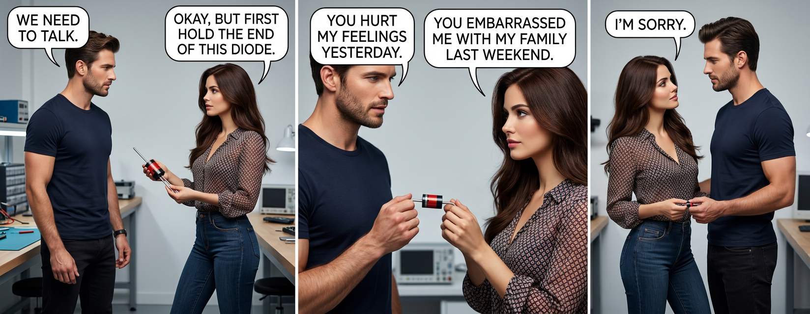 And the worst part is you won't apologize.