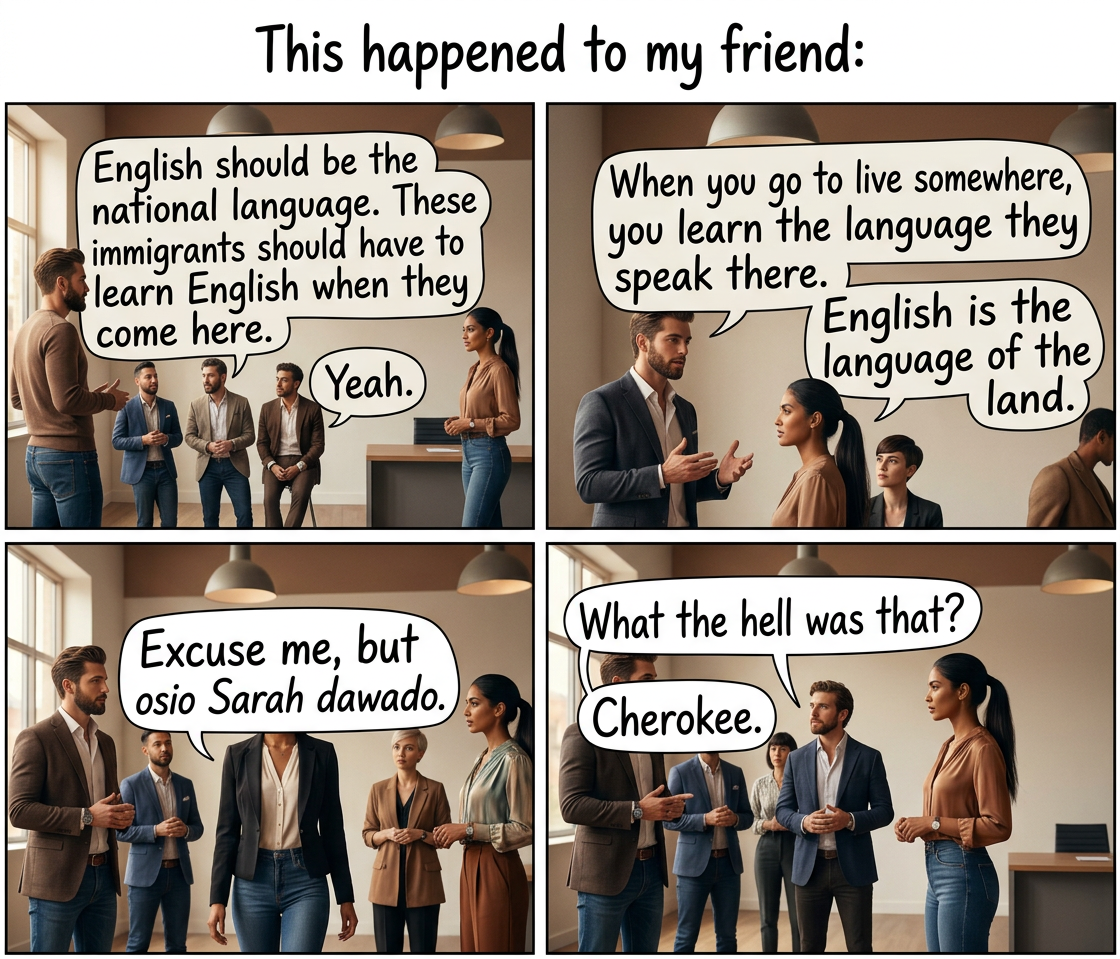 She's pretty sharp when provoked.