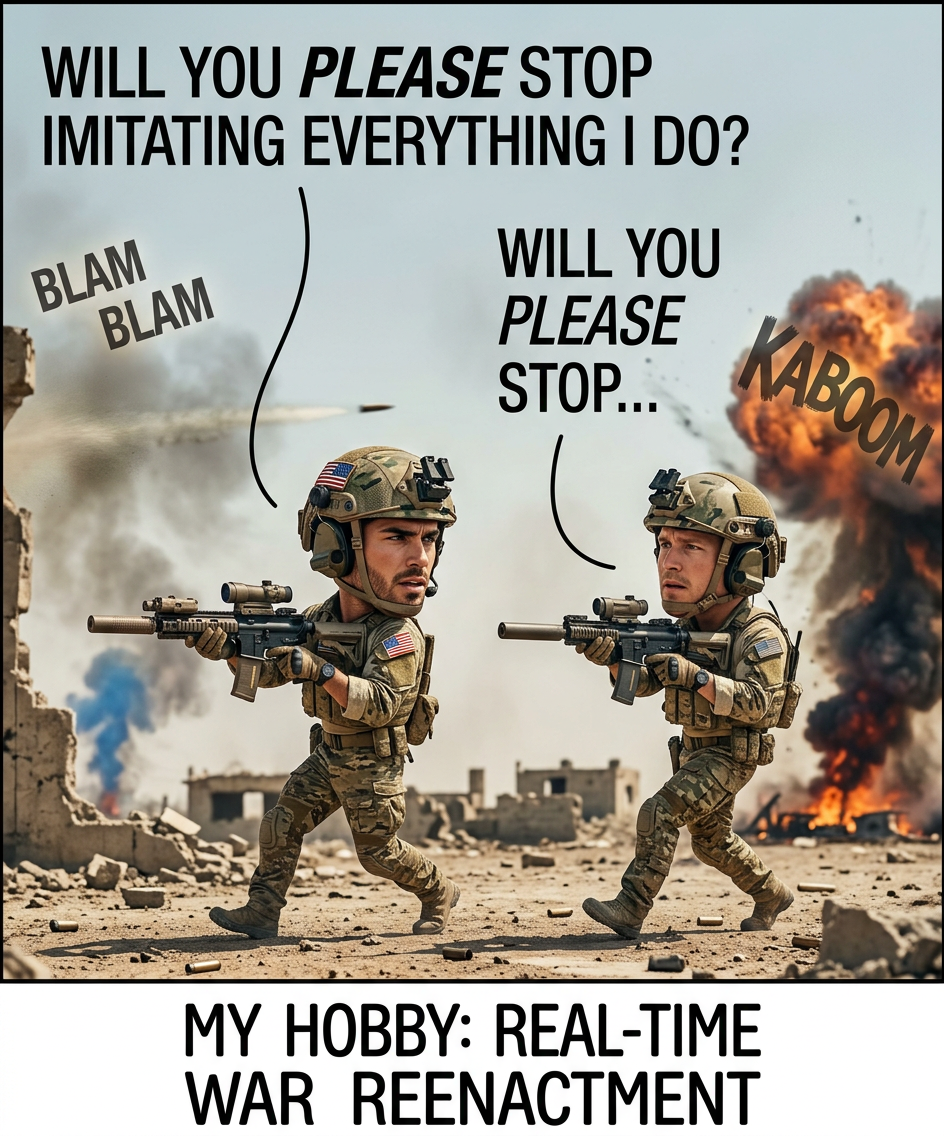 During the week, I research my character by living in his house and raising his children.