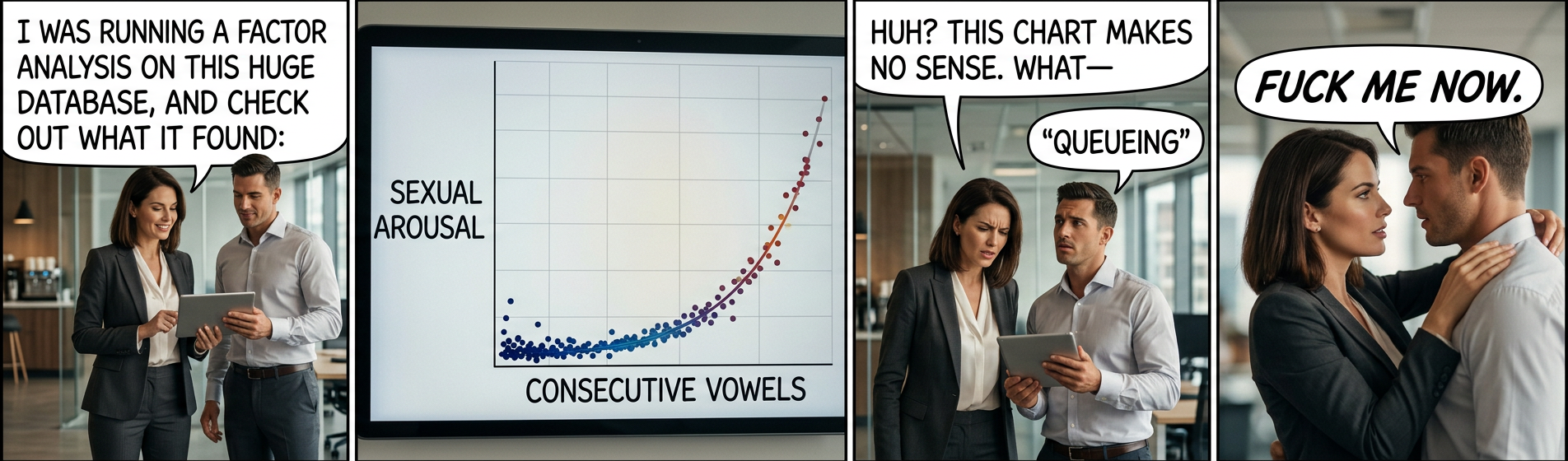 But the windows! What if there's a voyeur watchi-- wait, now I'm turned on too.