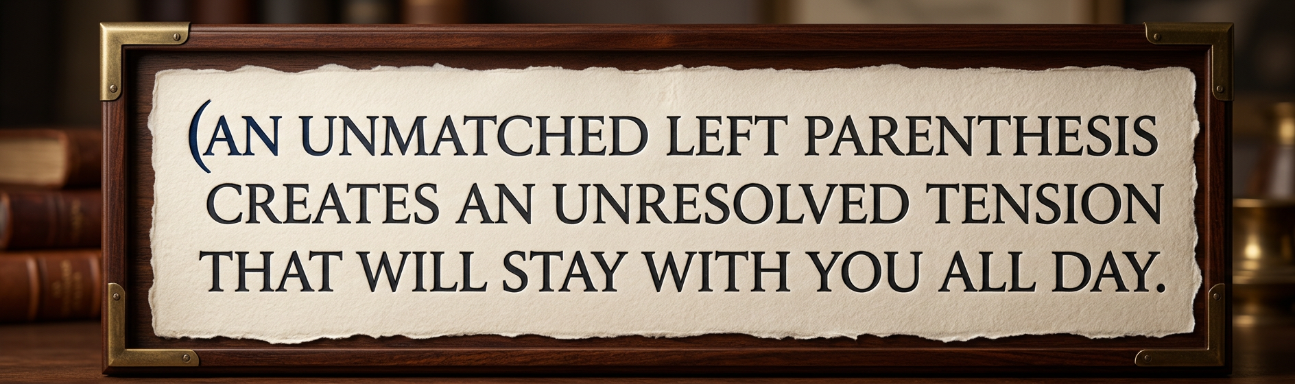 Brains aside, I wonder how many poorly-written xkcd.com-parsing scripts will break on this title (or ;;"''{<<[' this mouseover text."