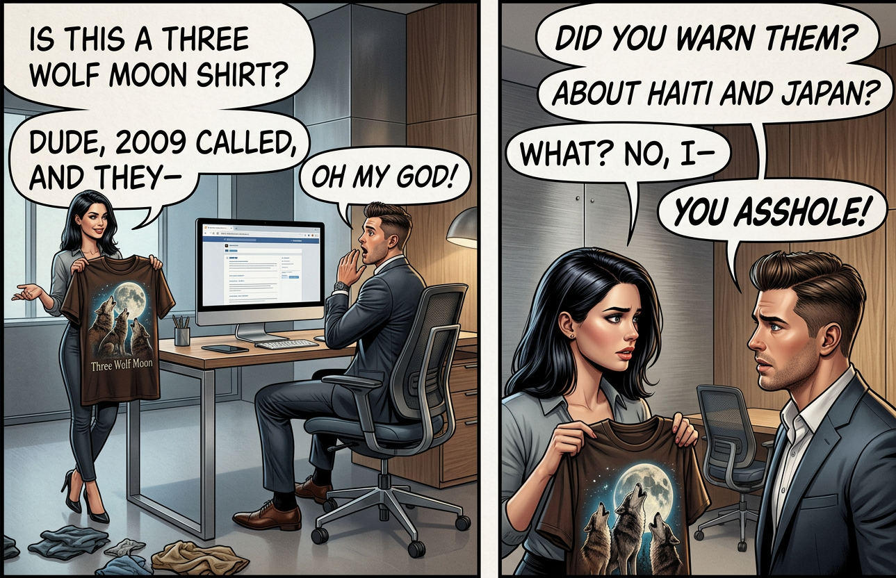 2017 called, but I couldn't understand what they were saying over all the screams.