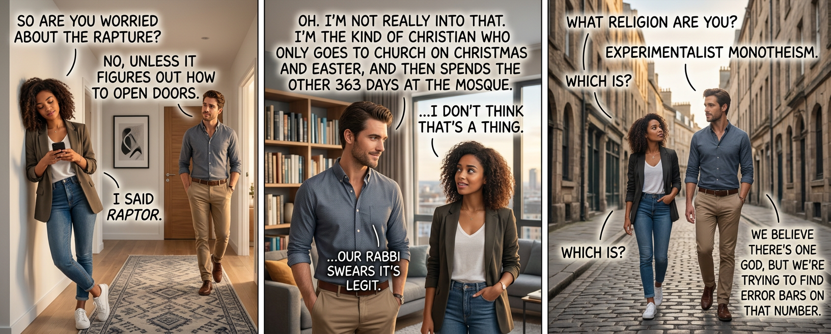 But to us there is but one God, plus or minus one. --1 Corinthians 8:6±2.