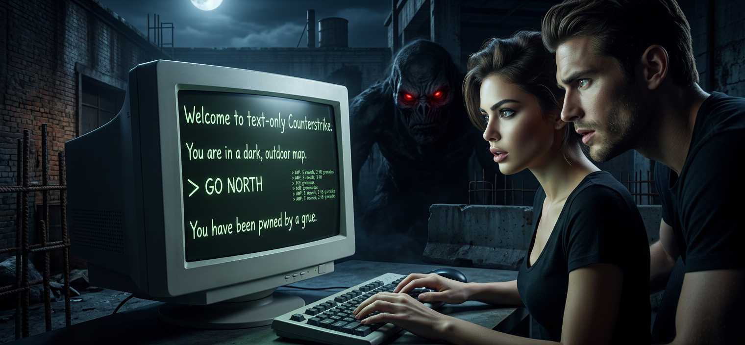 I'm sure a discussion of the reason for the disappearance of adventure games in favor of RPGs would be fascinating