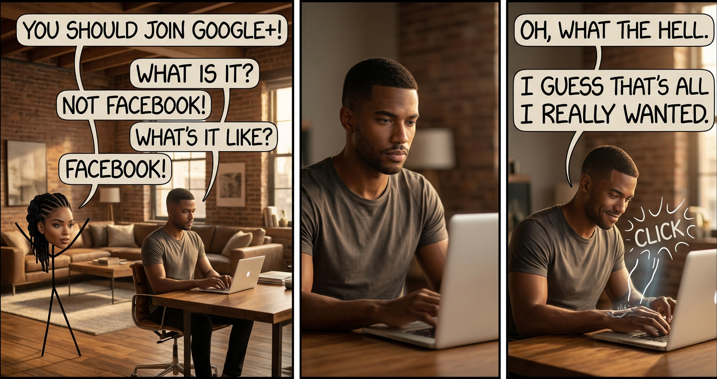 On one hand, you'll never be able to convince your parents to switch. On the other hand, you'll never be able to convince your parents to switch!