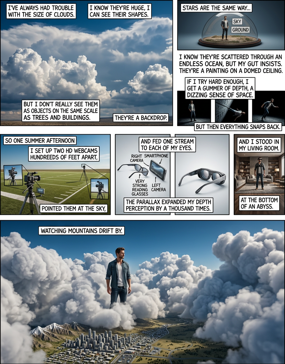 I've looked at clouds from both sides now.