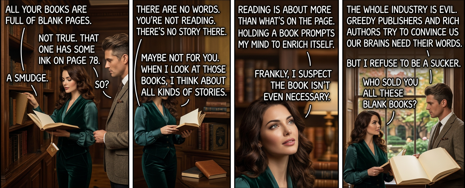 I just noticed CVS has started stocking homeopathic pills on the same shelves with--and labeled similarly to--their actual medicine. Telling someone who trusts you that you're giving them medicine, when you know you’re not, because you want their money, isn’t just lying--it’s like an example you’d make up if you had to illustrate for a child why lying is wrong.